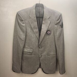 WILLIAM RAST Men's 2 Button Sport Coat Blazer Jacket SZ S Hip Patches Millennium